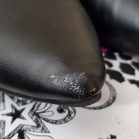 Black lace-up ballet flats - Picture 4 of 6